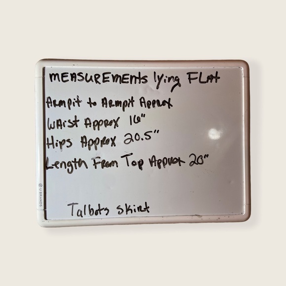 Talbots Tropical Print Cotton Blend Skirt 6 - Picture 9 of 9